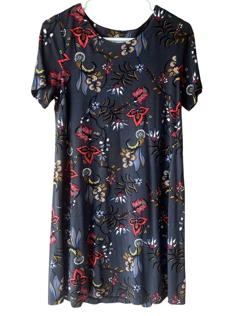Workshop Dresses Women's Swing Dress Size Small Short Sleeve